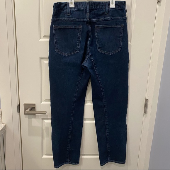 2/$18 Uniqlo Blue Denim Straight Jeans Mens Size 30 Waist - Picture 3 of 6